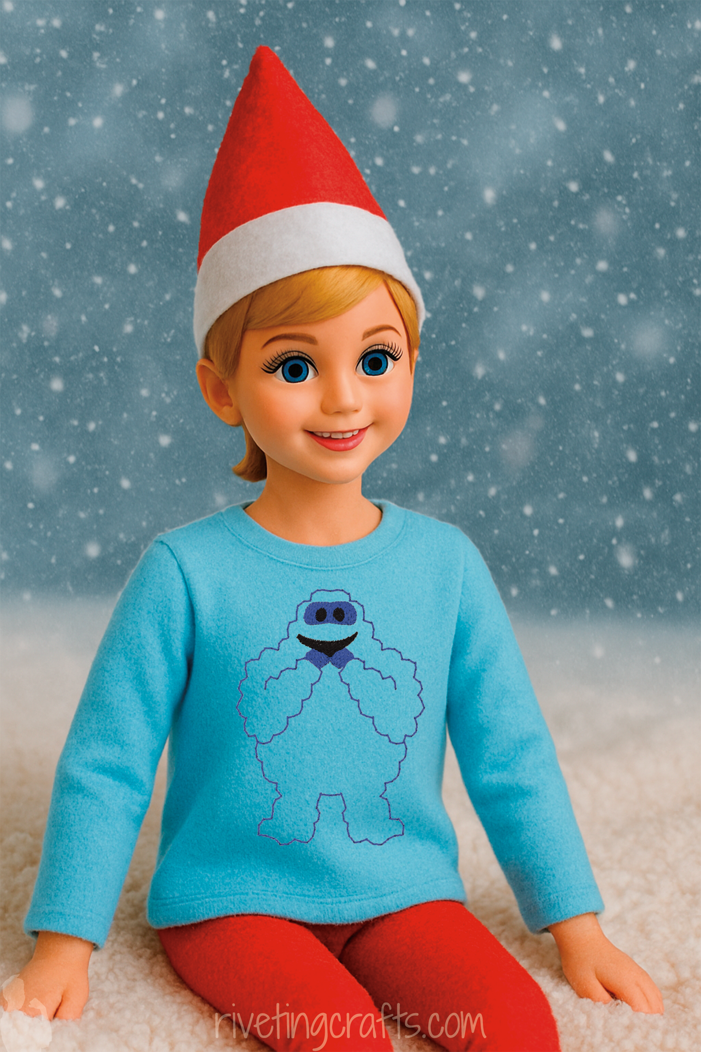 Abominable Snowman Elf/Doll Clothing