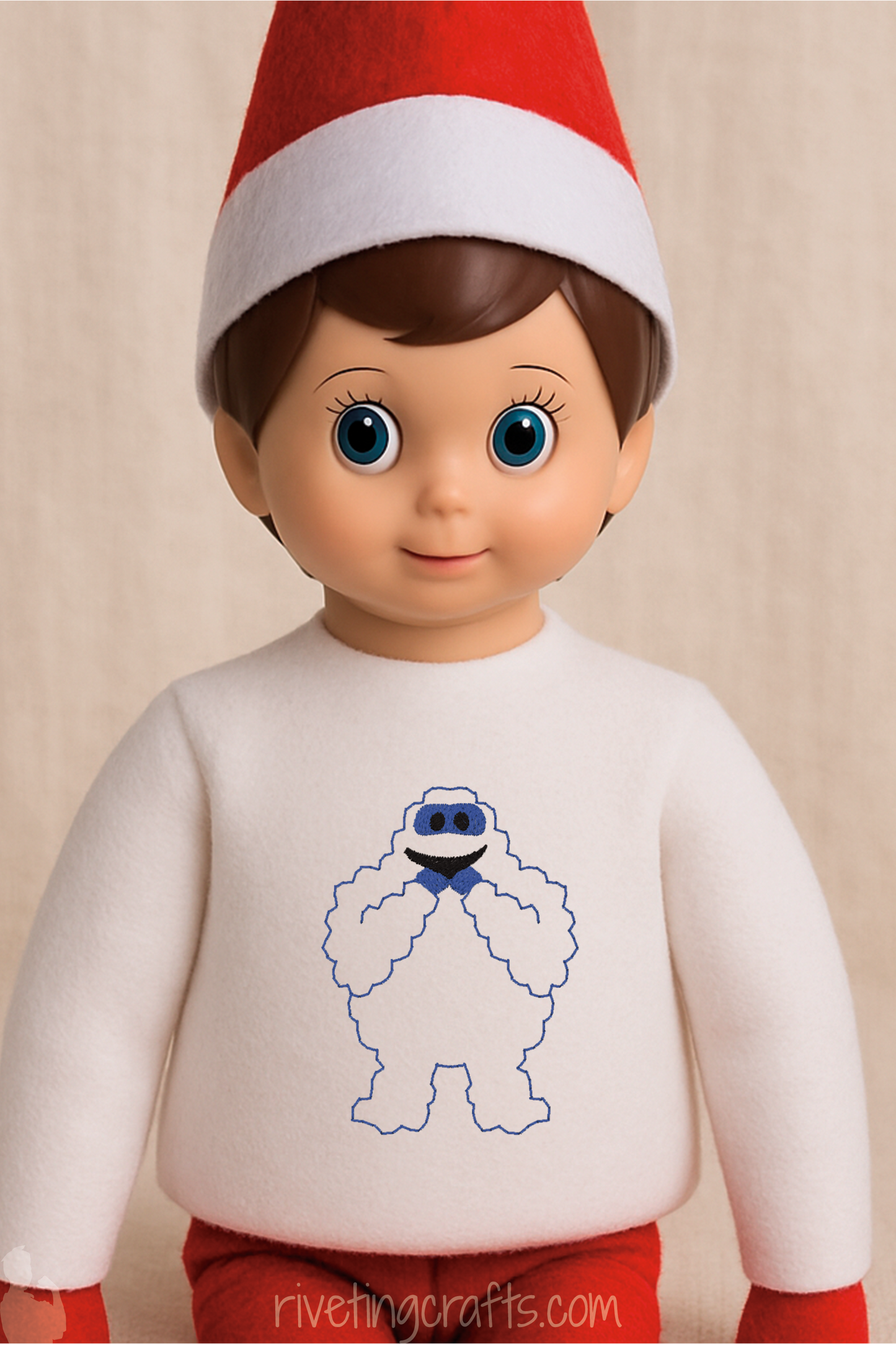 Abominable Snowman Elf/Doll Clothing