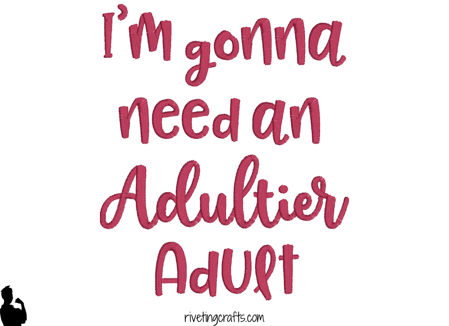 Adultier Adult Quote Towel – Sassy Chaos Decor