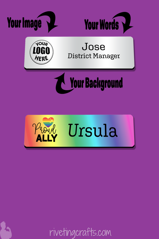 Personalized Custom Name Tag