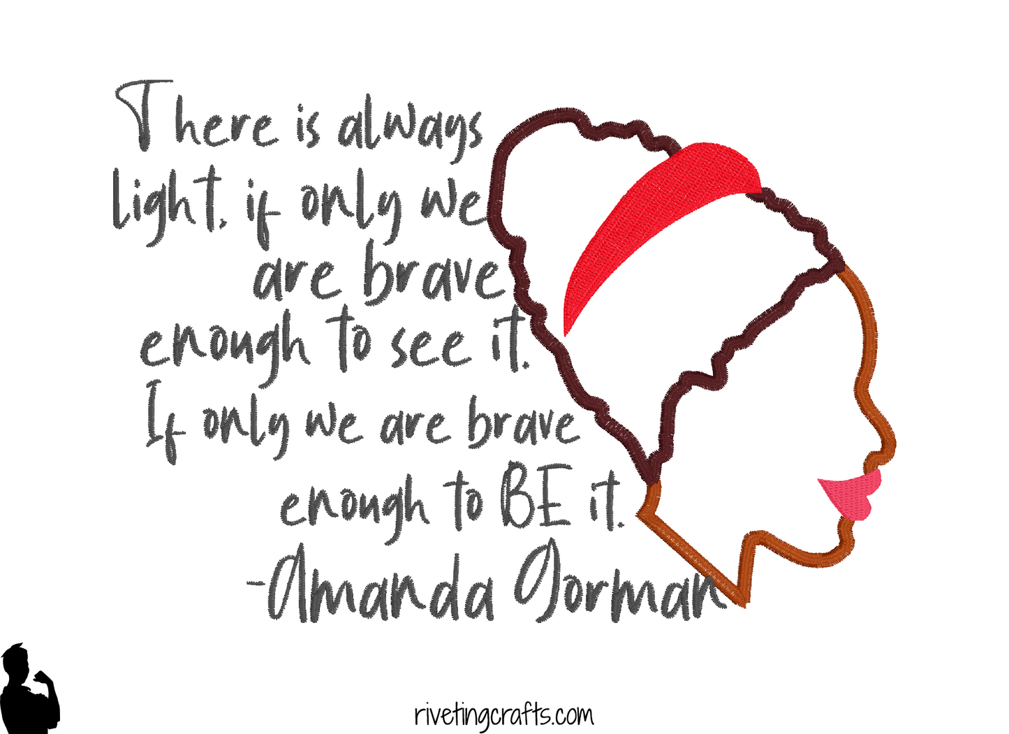 Amanda Gorman Hand Towel