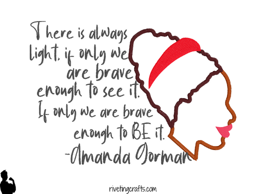 Amanda Gorman Hand Towel