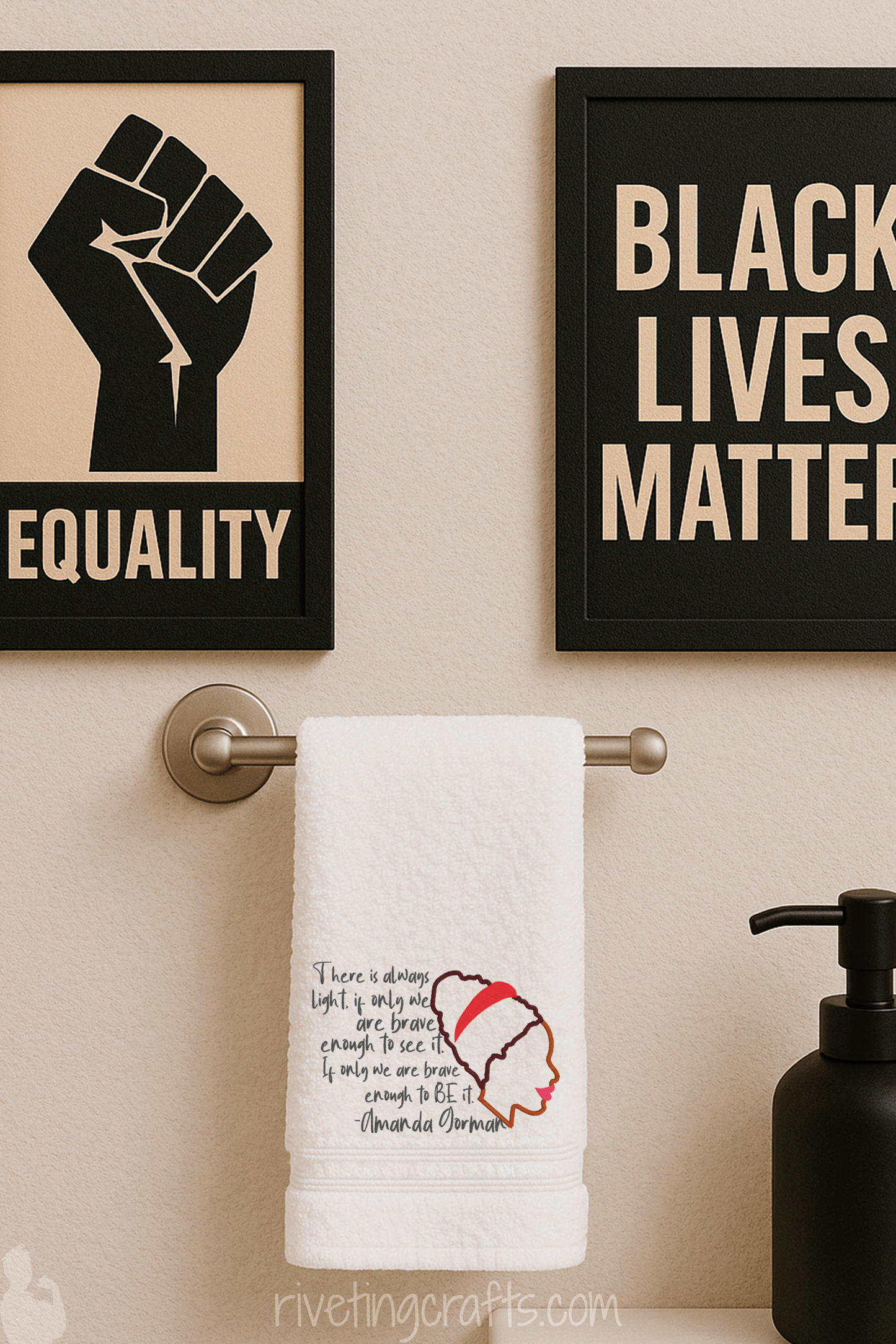 Amanda Gorman Hand Towel