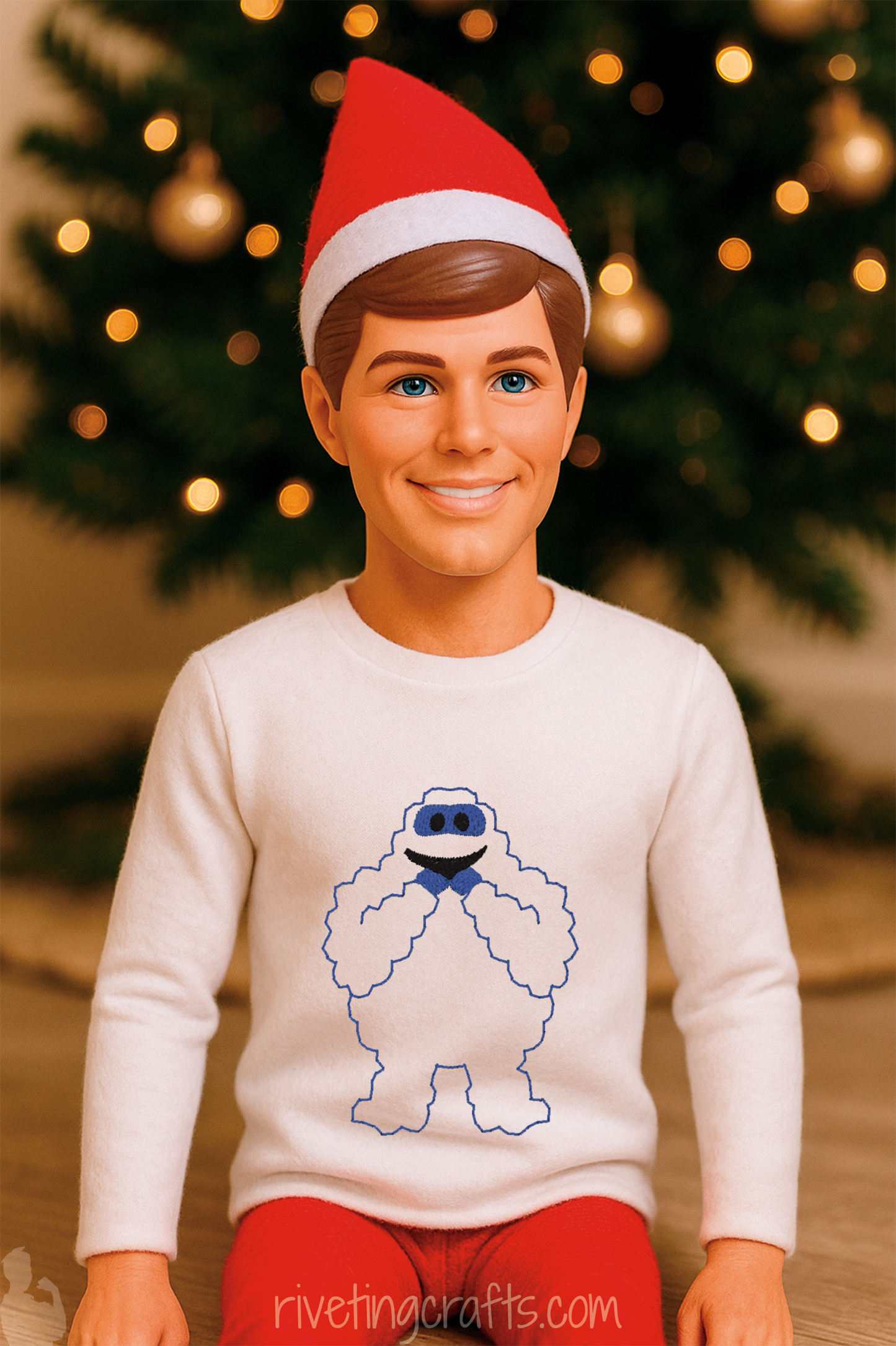 Abominable Snowman Elf/Doll Clothing