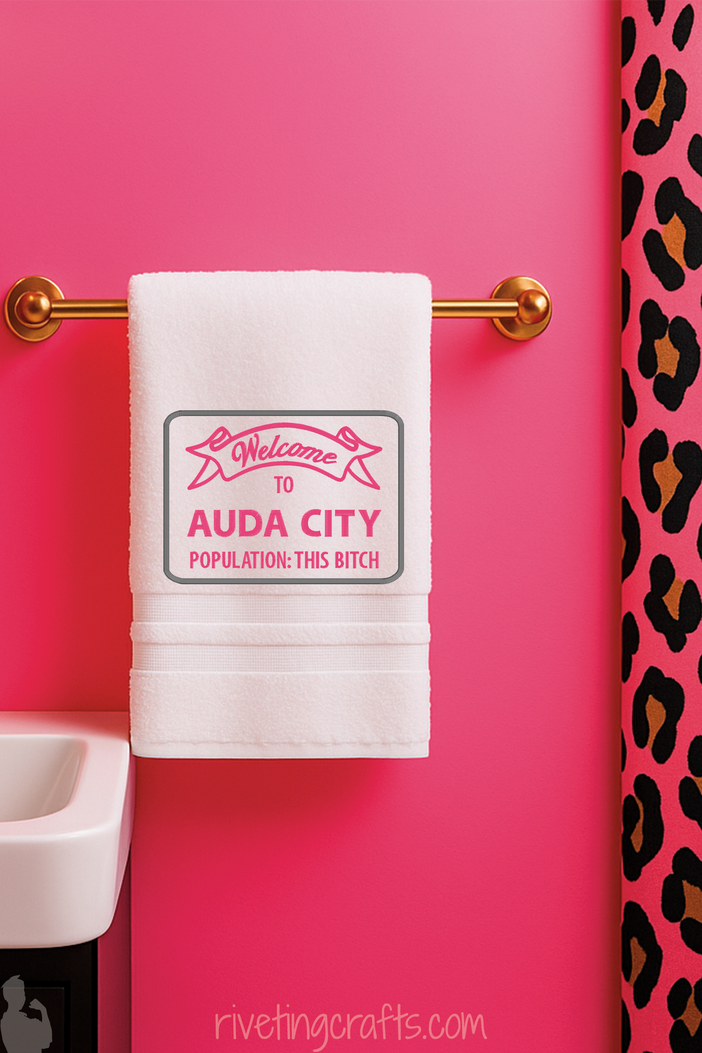 Auda City Hand Towel