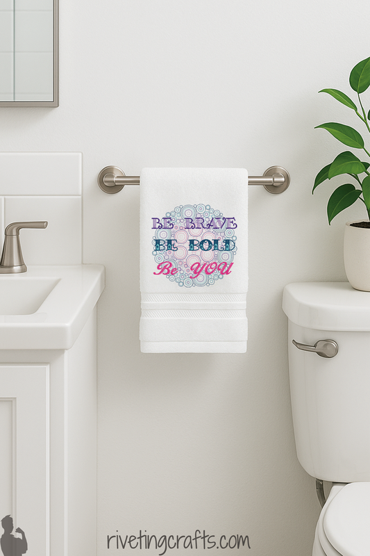 Be Brave Hand Towel