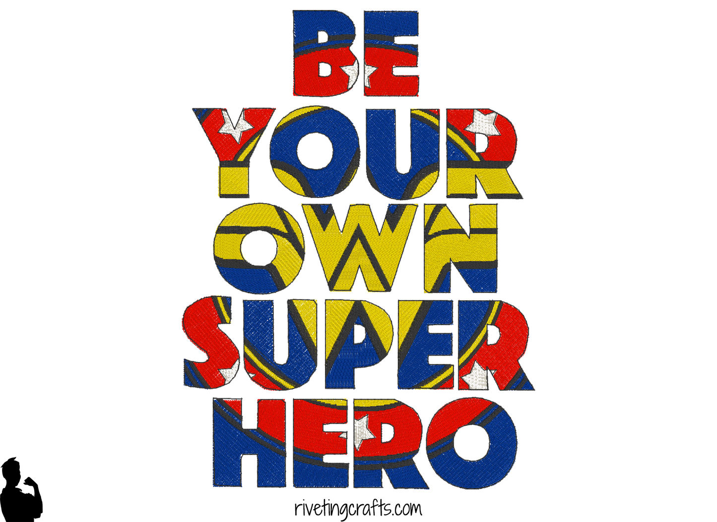 Be Your Own Superhero Hand Towel