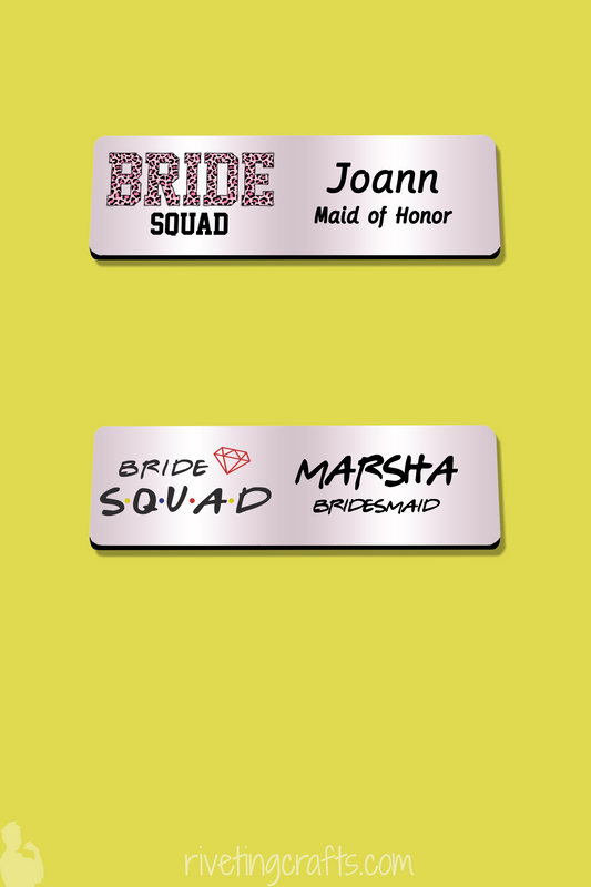 Personalized Custom Name Tag