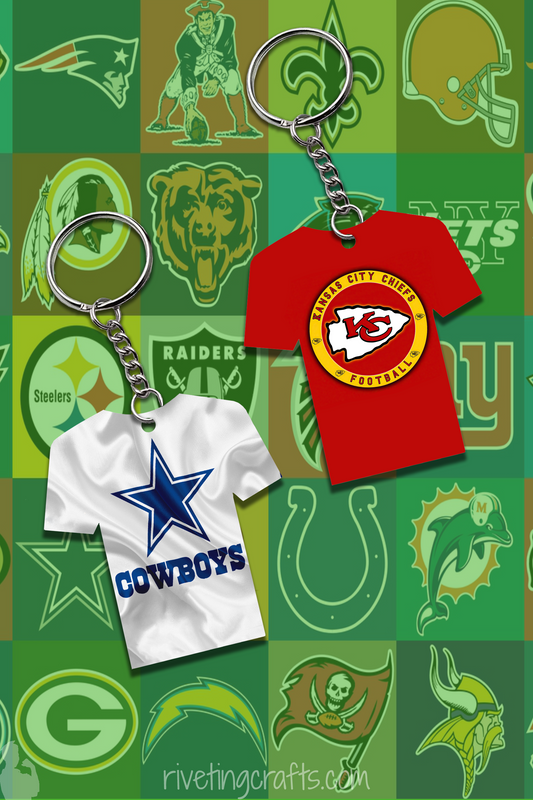 Personalized Jersey/Scrubs/Uniform Keychain