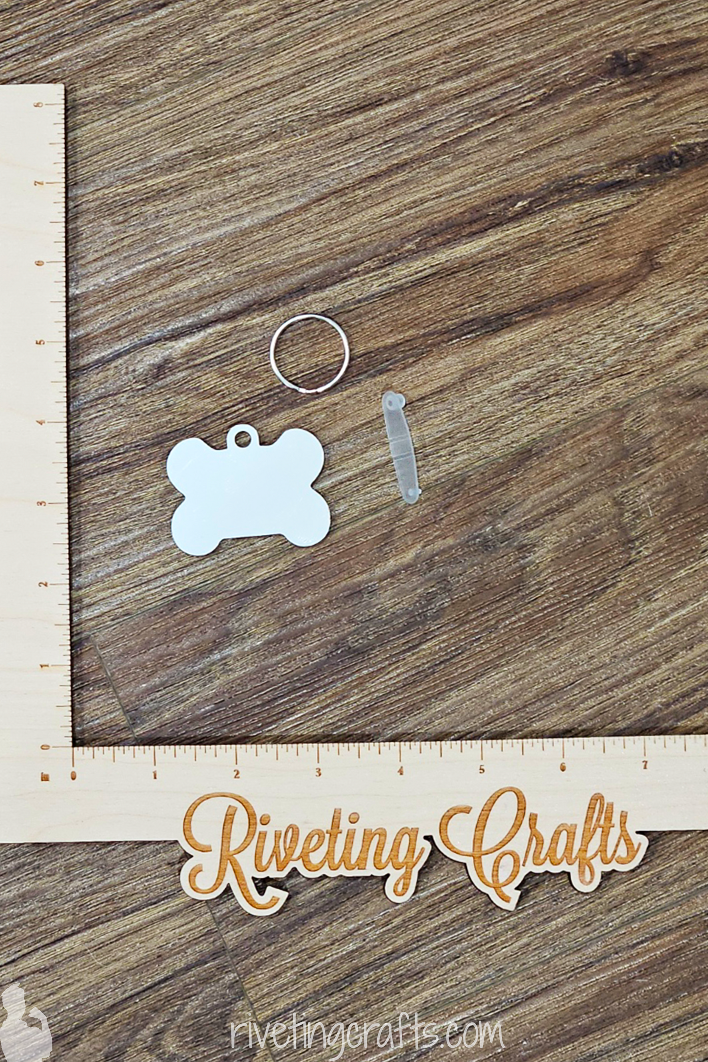 Personalized Dog Bone Keychain