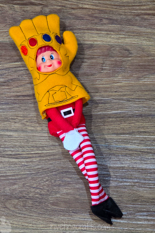 Golden Power Gauntlet Elf Costume