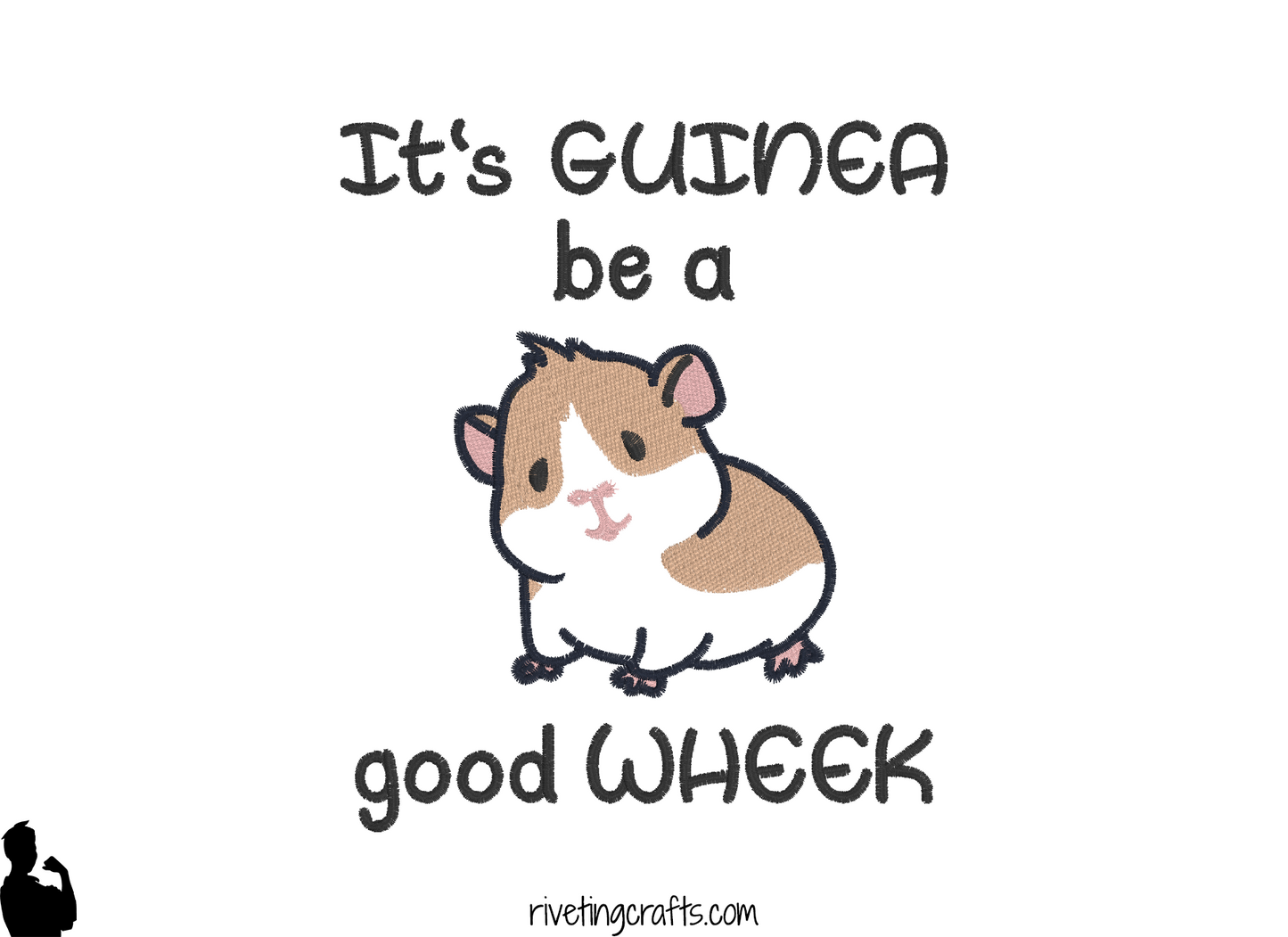 Good Wheek Guinea Hand Towel