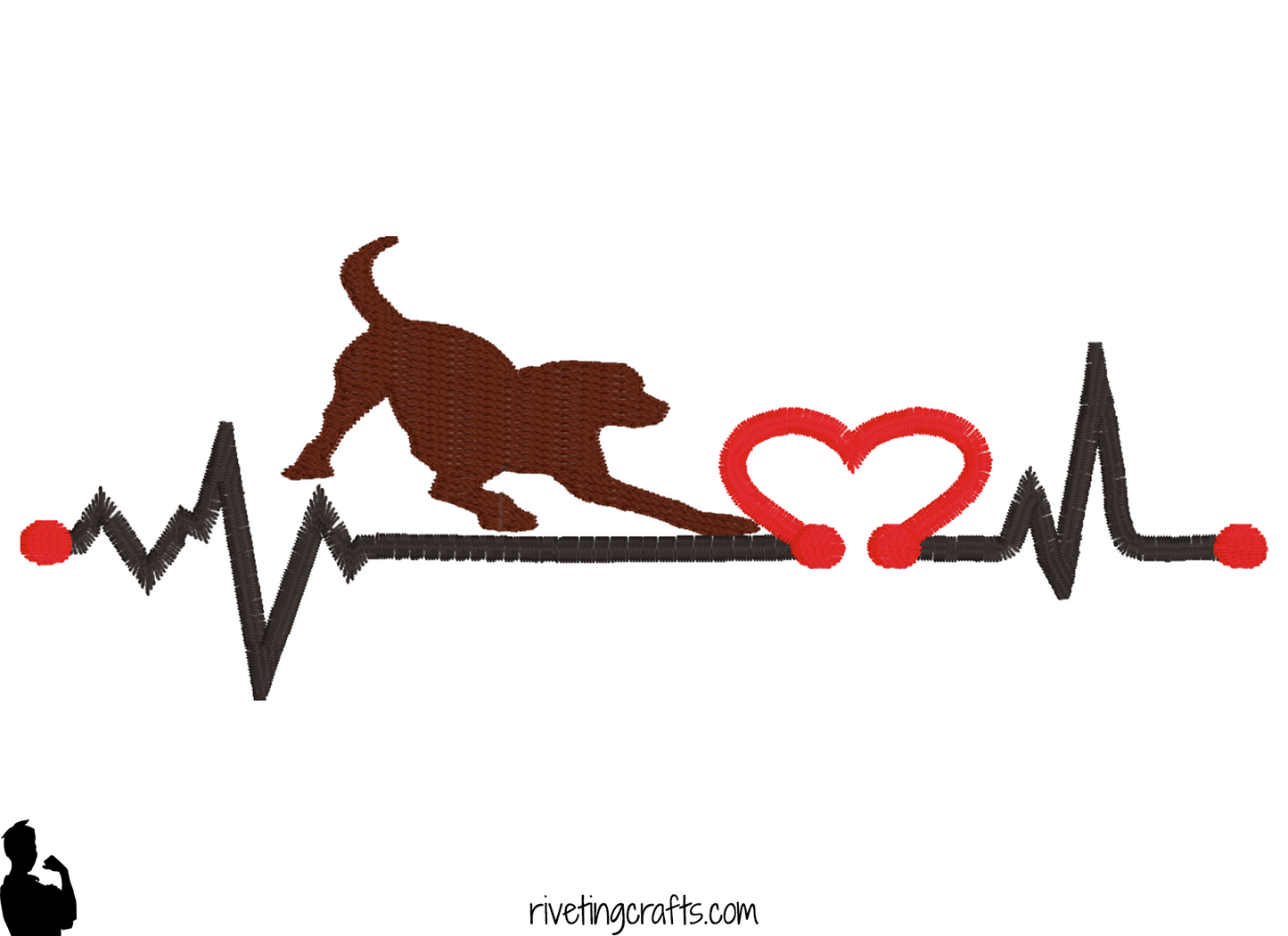 Animal Heartbeat Hand Towel