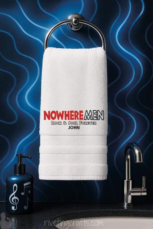 NoWhere Men Hand Towel