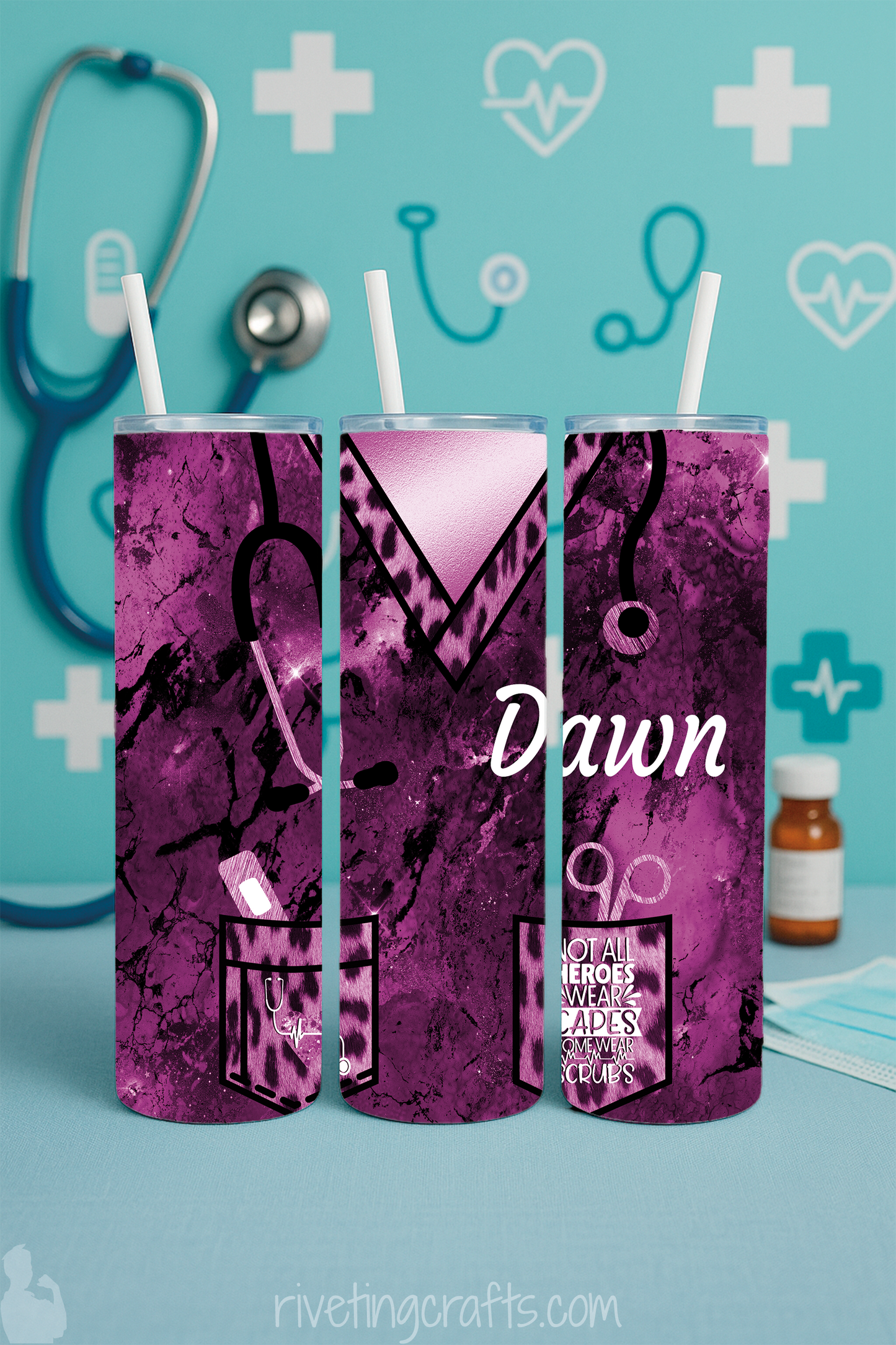 Customized 20oz Double Walled Stainless Steel Tumbler