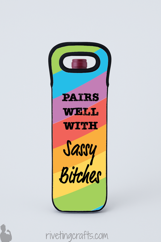 Personalized Insulated Wine Tote