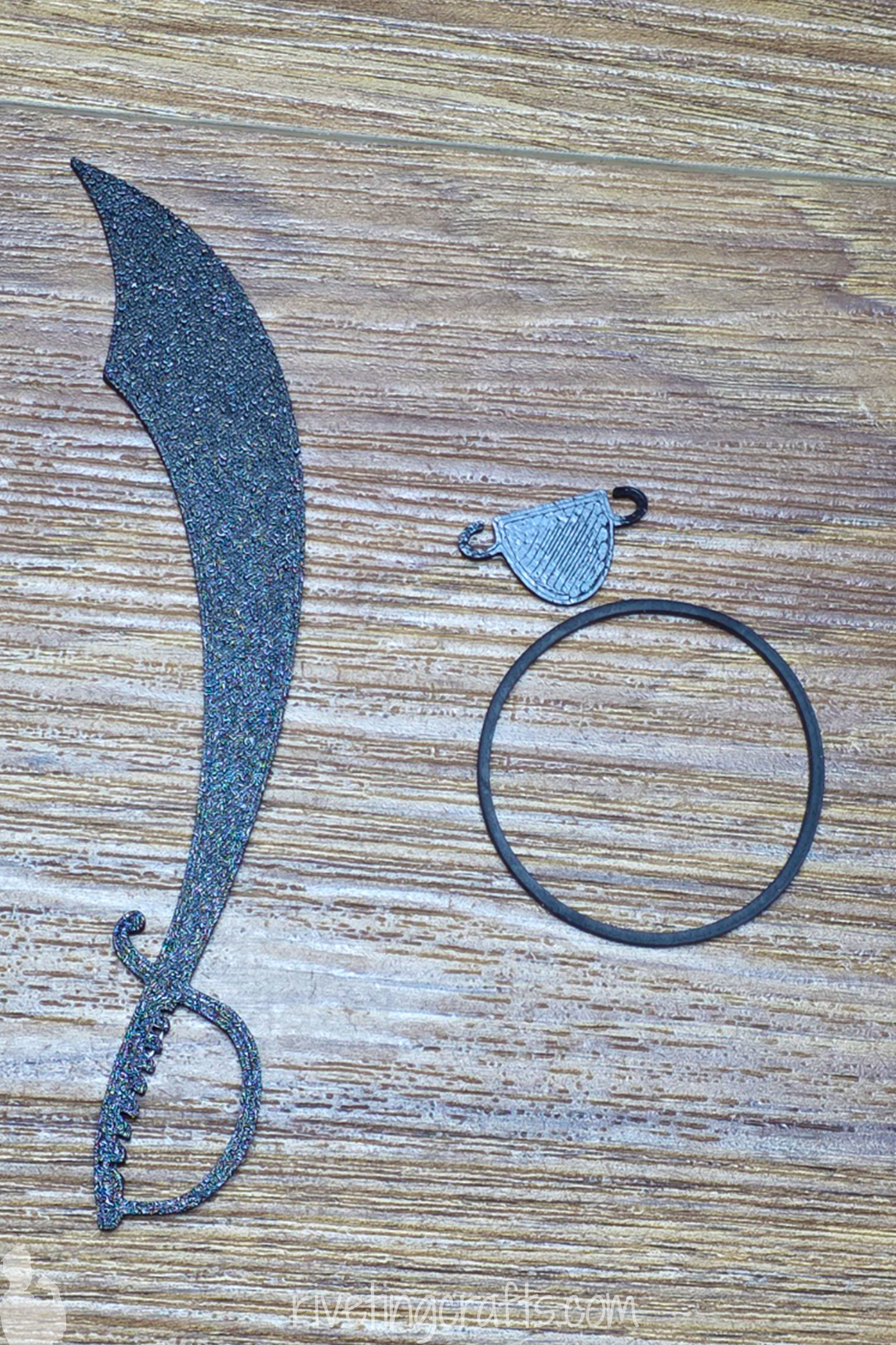 Christmas Elf Pirate Sword and Eye Patch Set – Mini Mischief Accessory for Christmas Elves