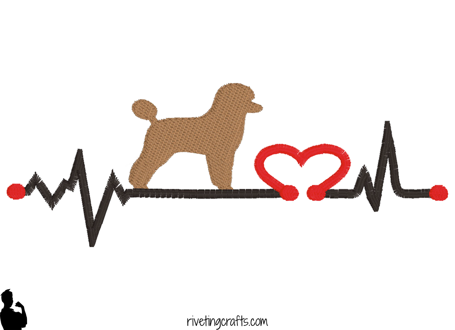 Animal Heartbeat Hand Towel