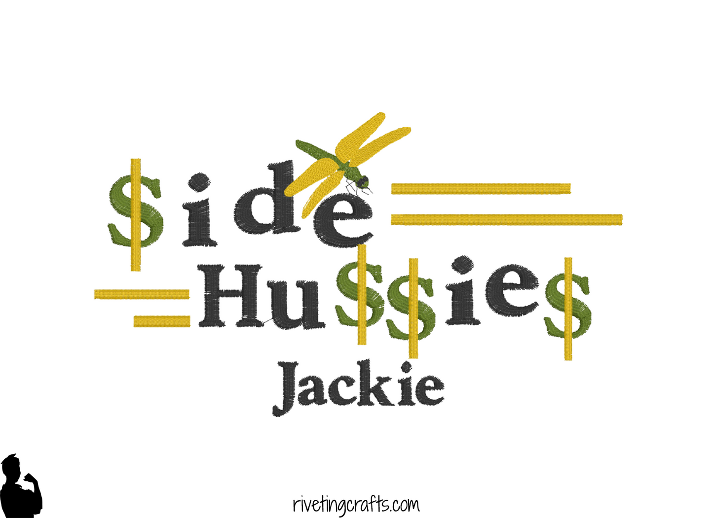 Side Hustle/Side Hussies Hand Towel