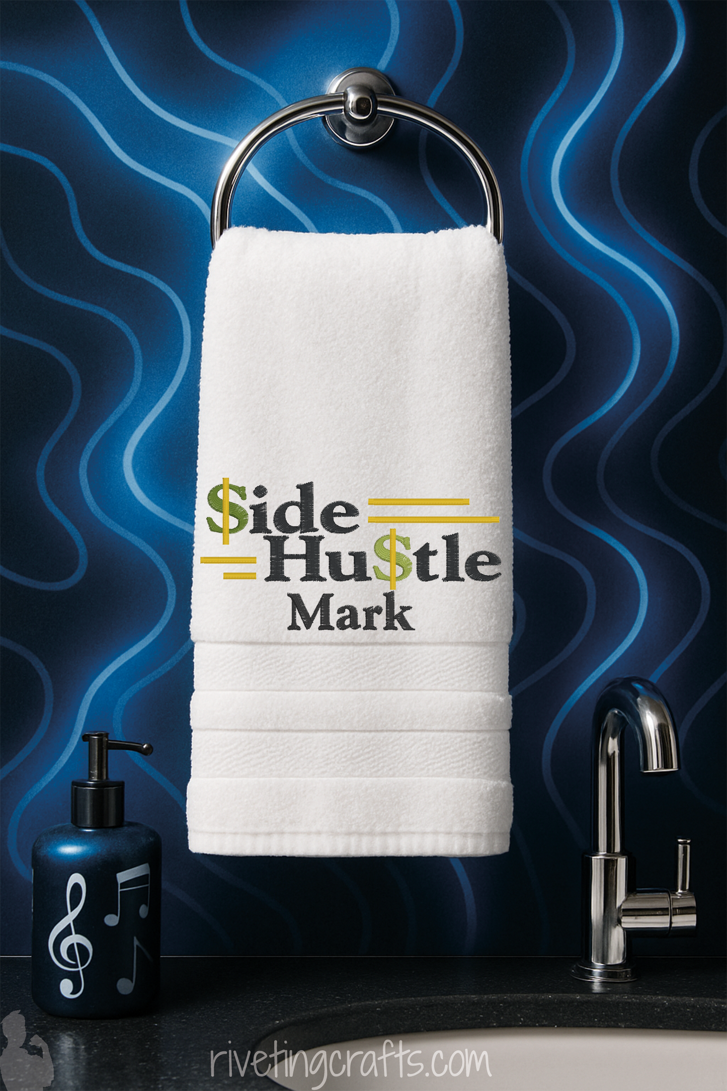 Side Hustle/Side Hussies Hand Towel