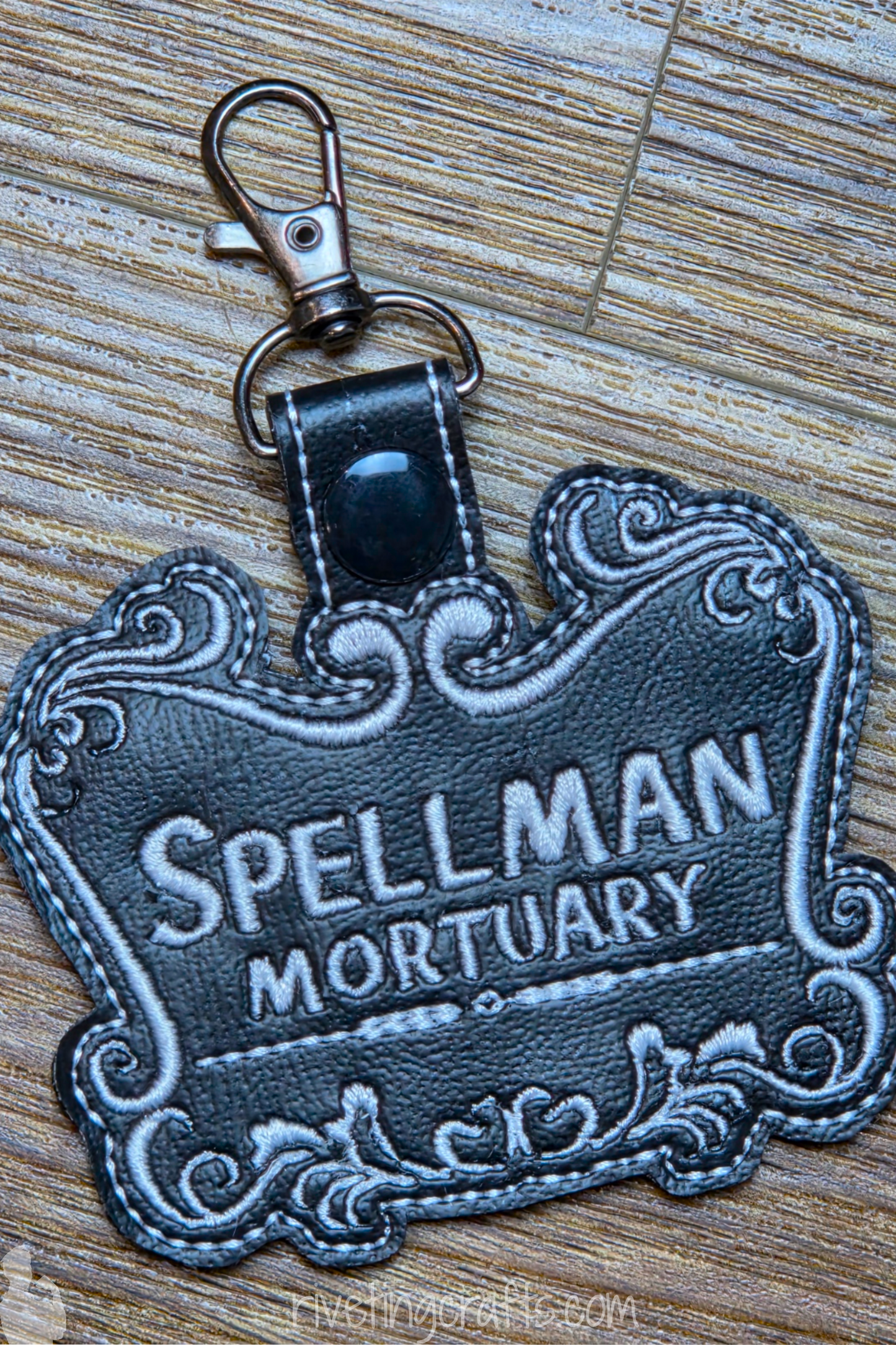 Spellman Mortuary Keychain – A Drop Dead Fabulous Charm