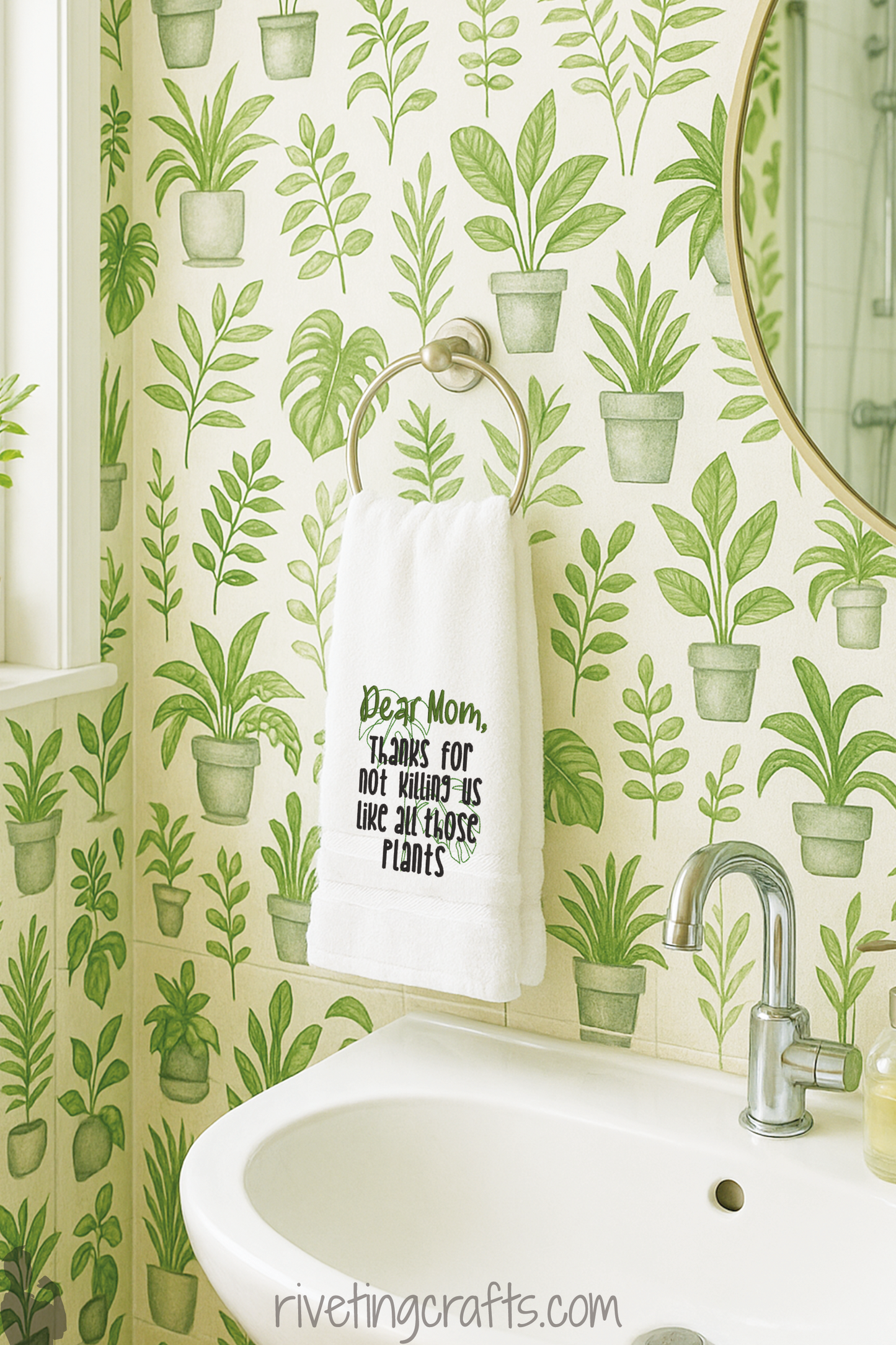 Dear Mom Hand Towel – Parenting > Plant Care