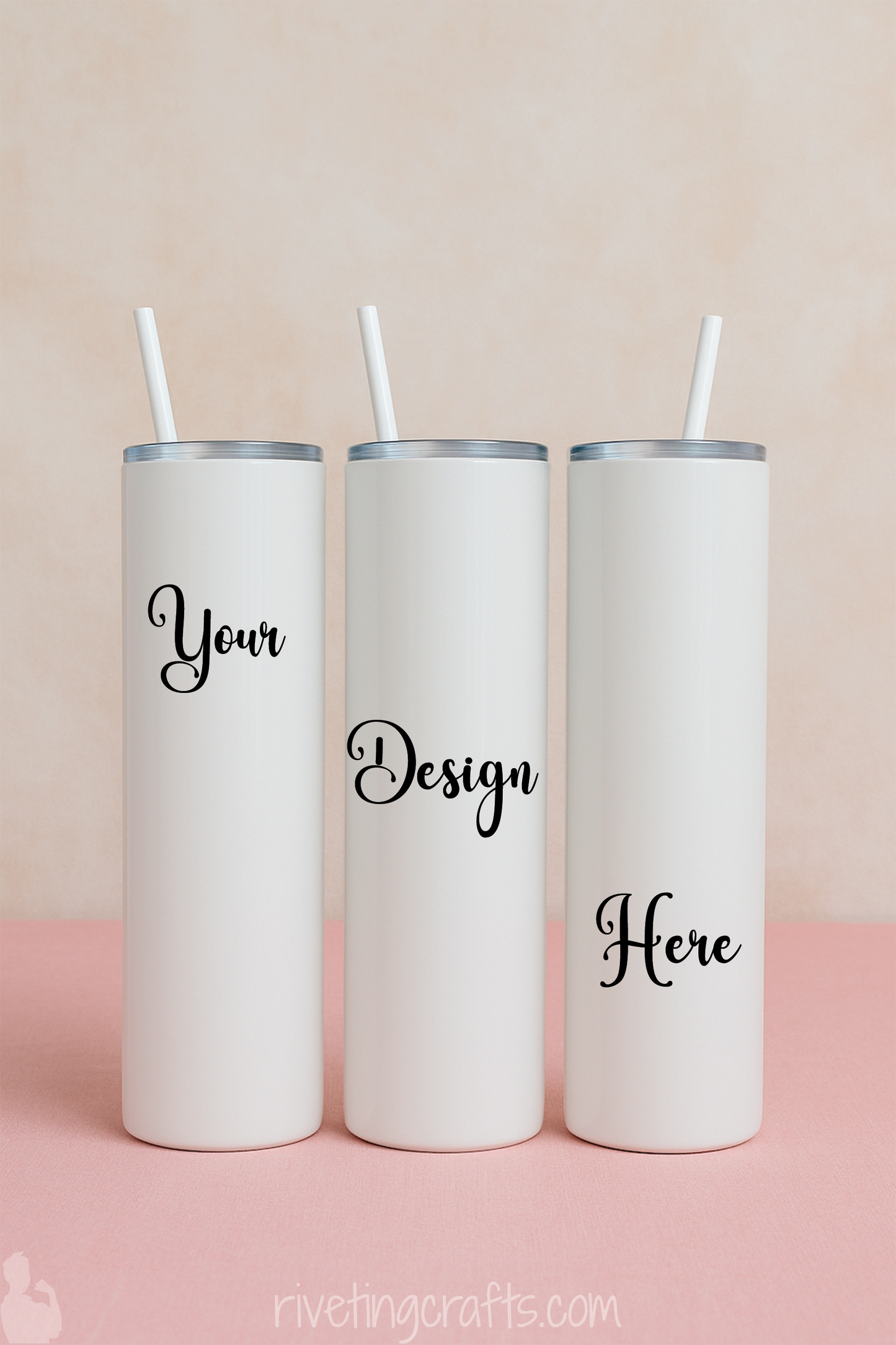 Customized 20oz Double Walled Stainless Steel Tumbler