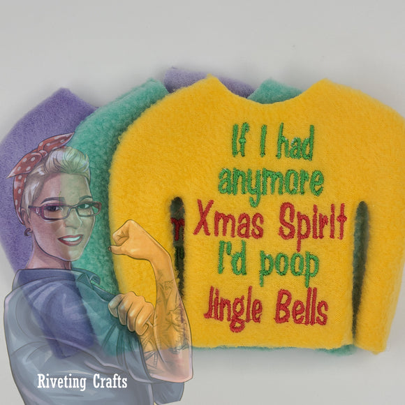 Poop Jingle Bells Elf/Doll Clothing