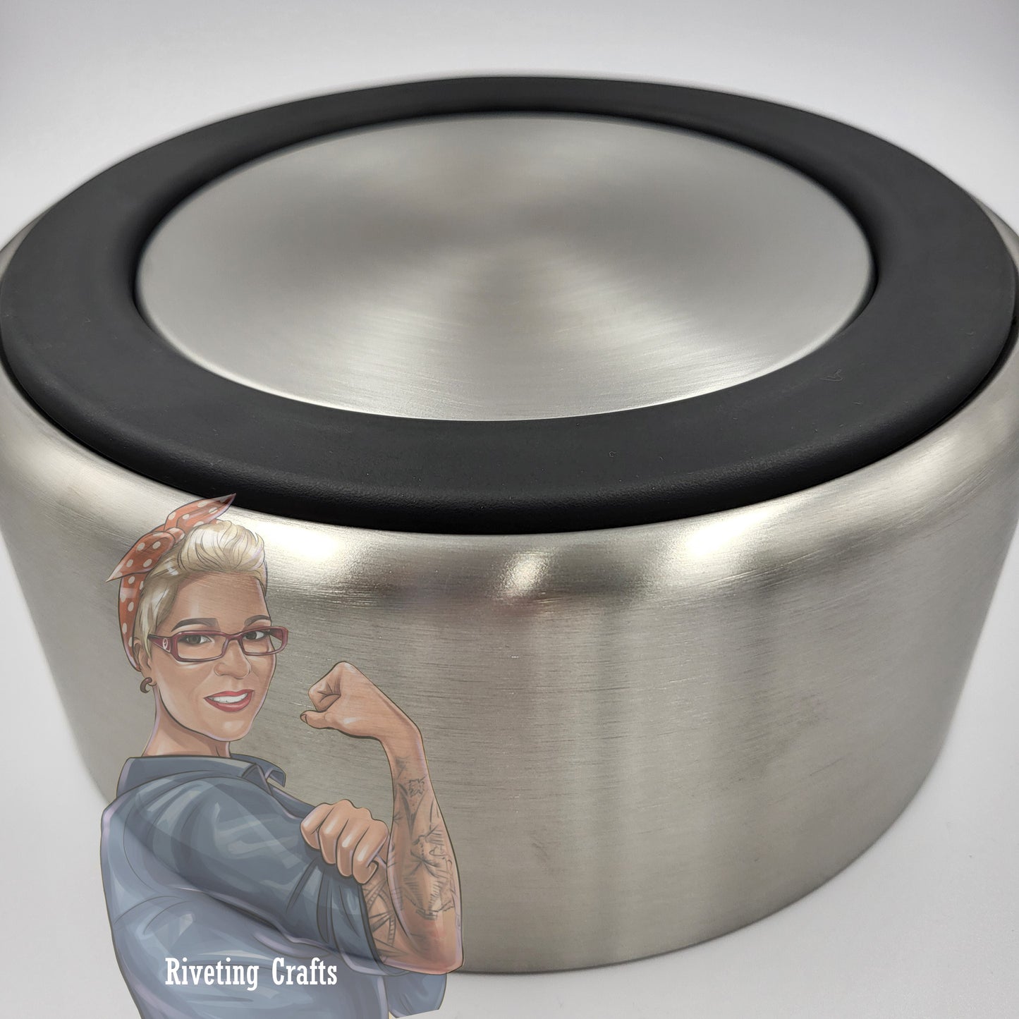 XL Stainless Steel 64oz Dog Bowl