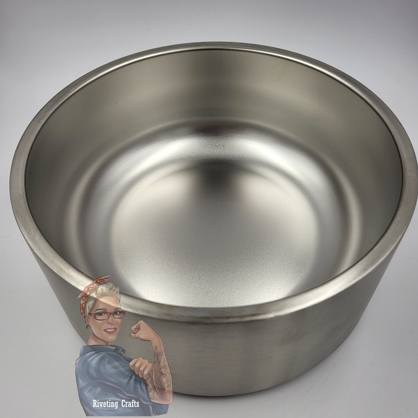 XL Stainless Steel 64oz Dog Bowl