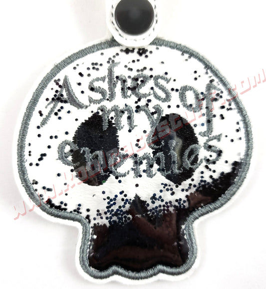 Ashes of My Enemies Keychain - Kool Catz Stuff