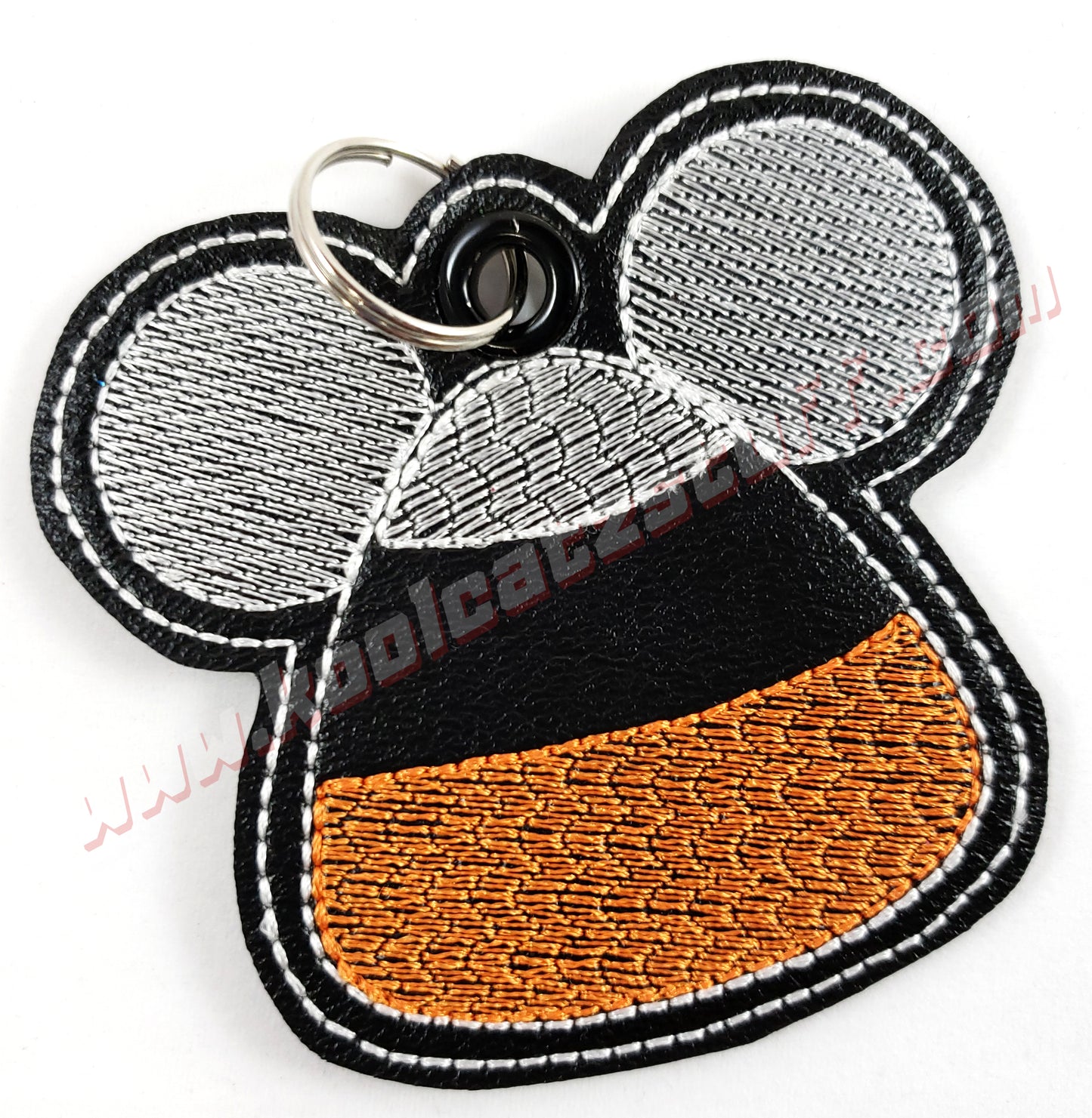 Candy Corn Mickey Mouse Keychain - Kool Catz Stuff