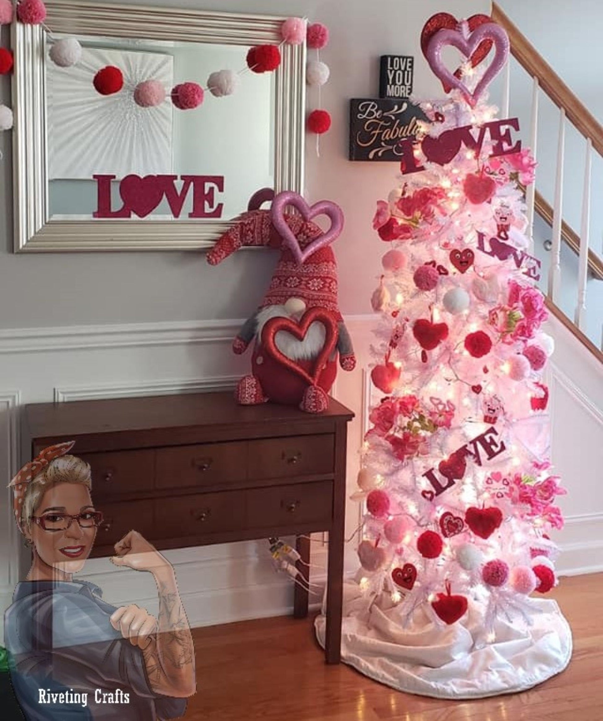 Large Handmade 3" Pom-Poms - Single or Garland - Super Thick