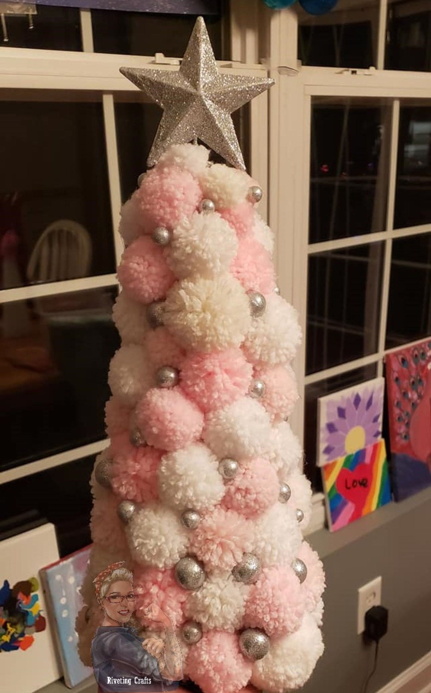 Large Handmade 3" Pom-Poms - Single or Garland - Super Thick