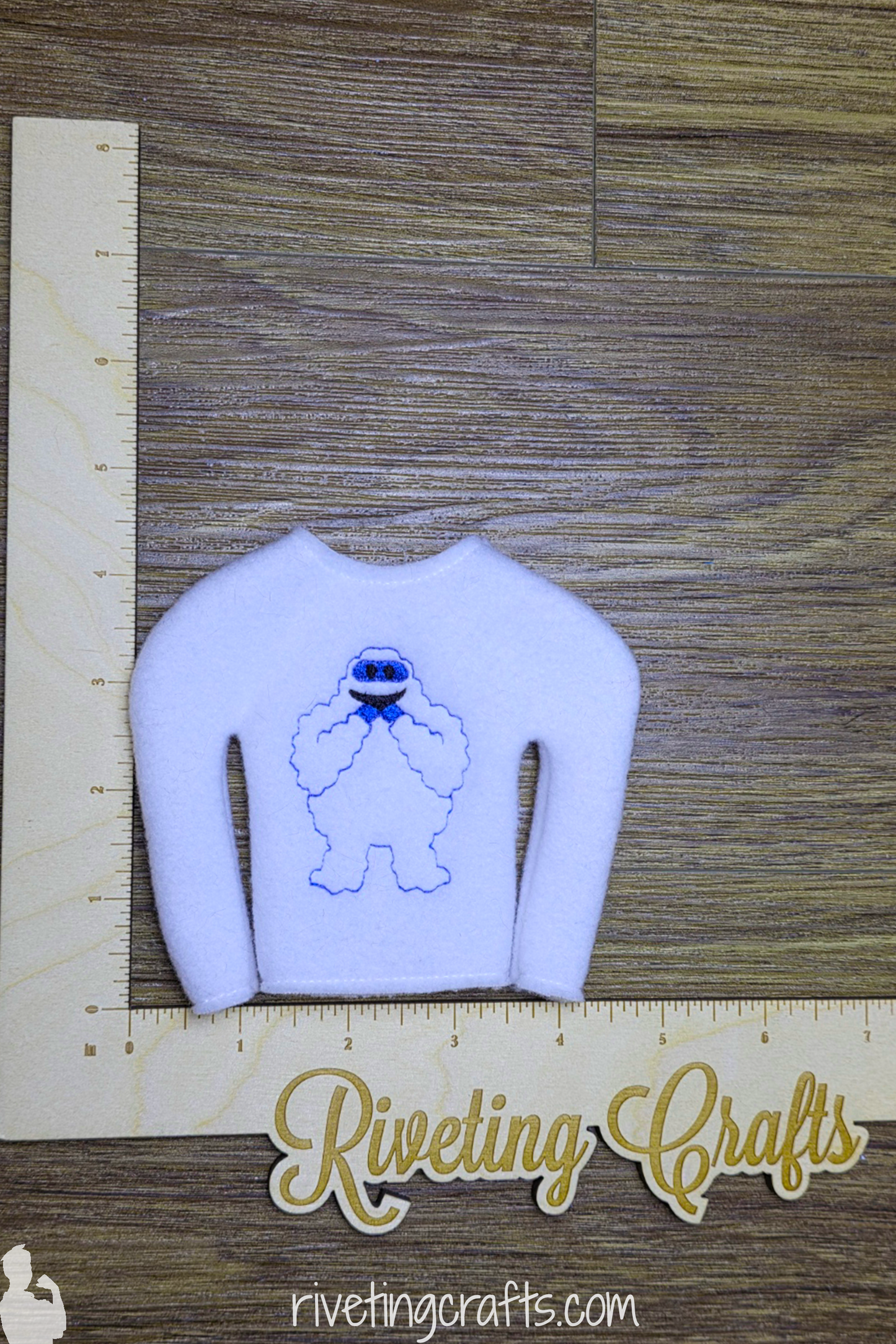 Elf Sassy Abominable Snow Monster Doll Sweater Miniature Cold Weather Scout Wardrobe