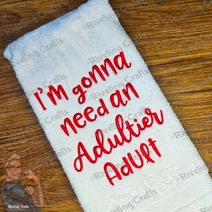 Adultier Adult Hand Towel