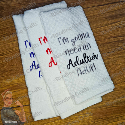 Adultier Adult Hand Towel