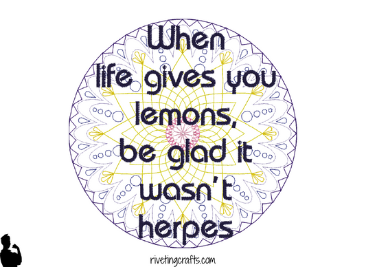 Be Glad it Wasn't Herpes Hand Towel