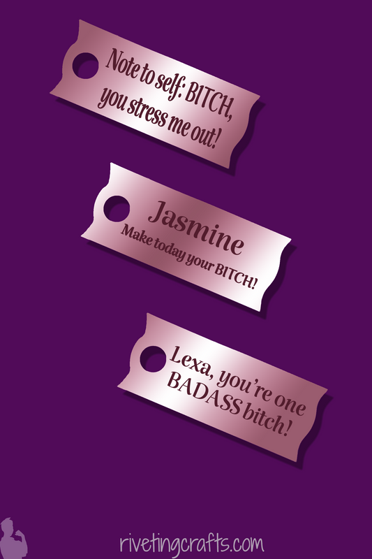 Personalized Custom 40oz Stanley Name Plate