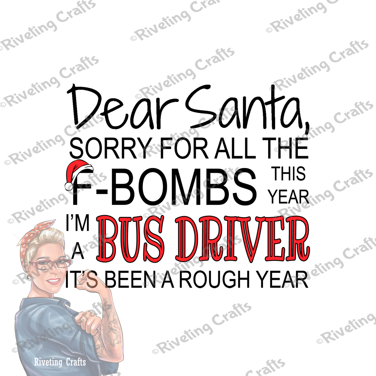 Dear Santa, Sorry for the F-bombs Coffee Mug