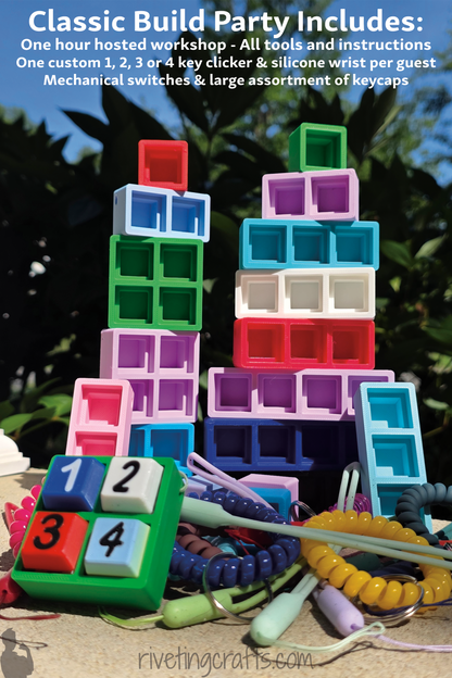 Mobile Clicker Craft Party - Build It. Click It. Keep It.
