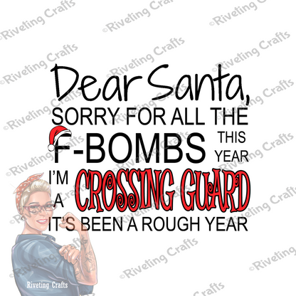 Dear Santa, Sorry for the F-bombs Coffee Mug