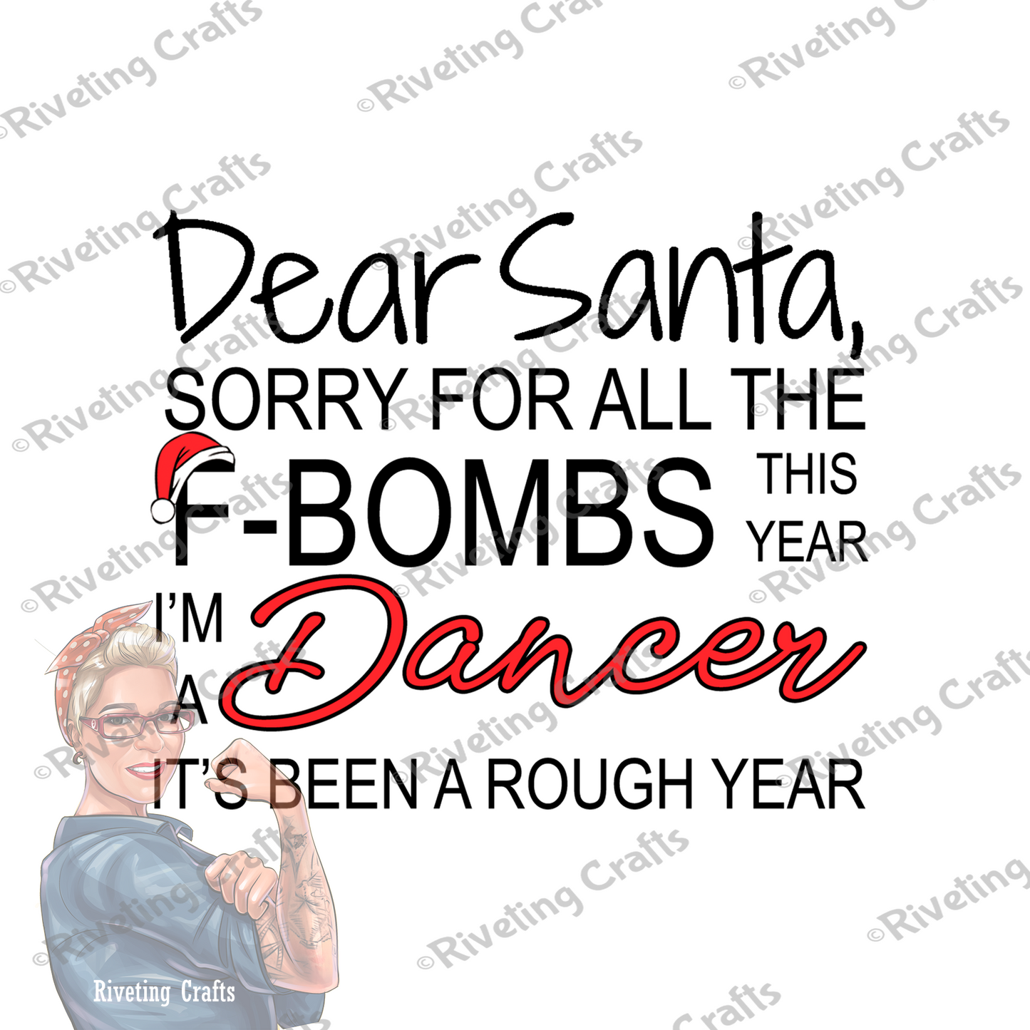 Dear Santa, Sorry for the F-bombs Coffee Mug