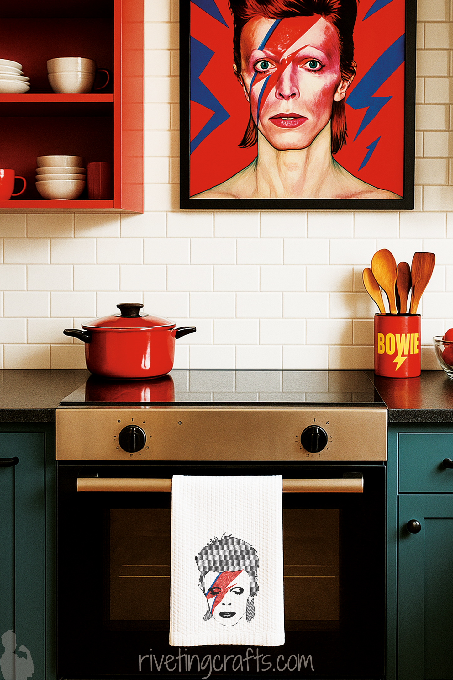 David Bowie Hand Towel