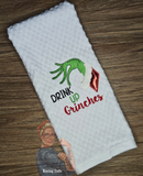 Drink Up Grinches Hand Towel