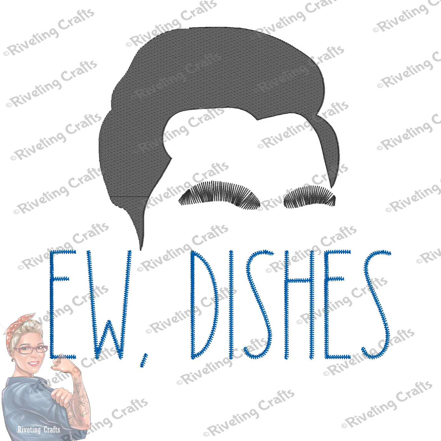 Ew Dishes Hand Towel