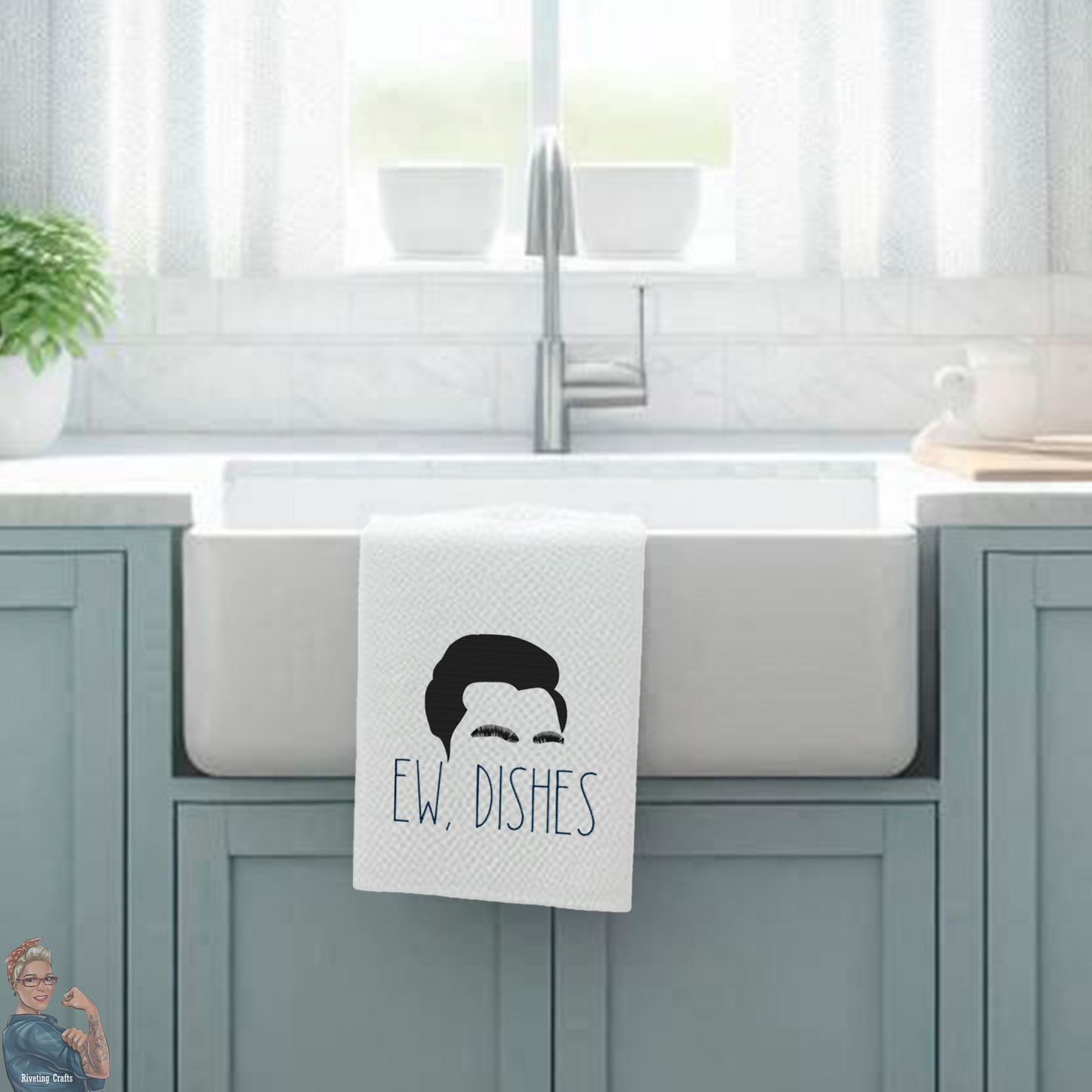 Ew Dishes Hand Towel