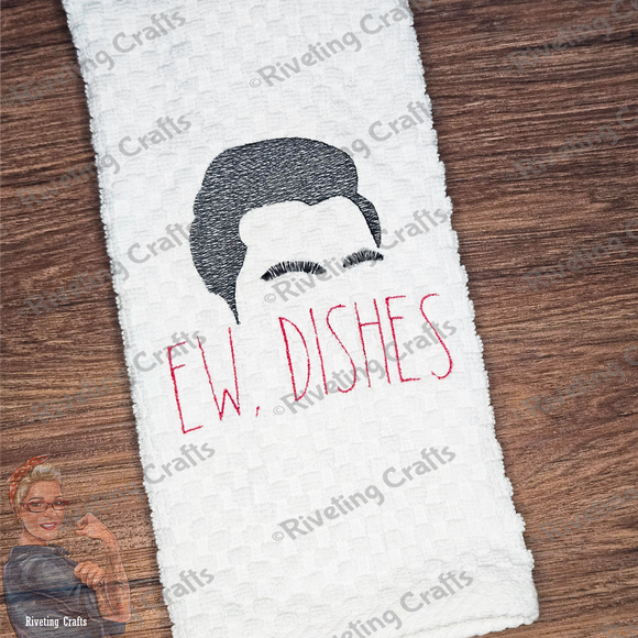 Ew Dishes Hand Towel