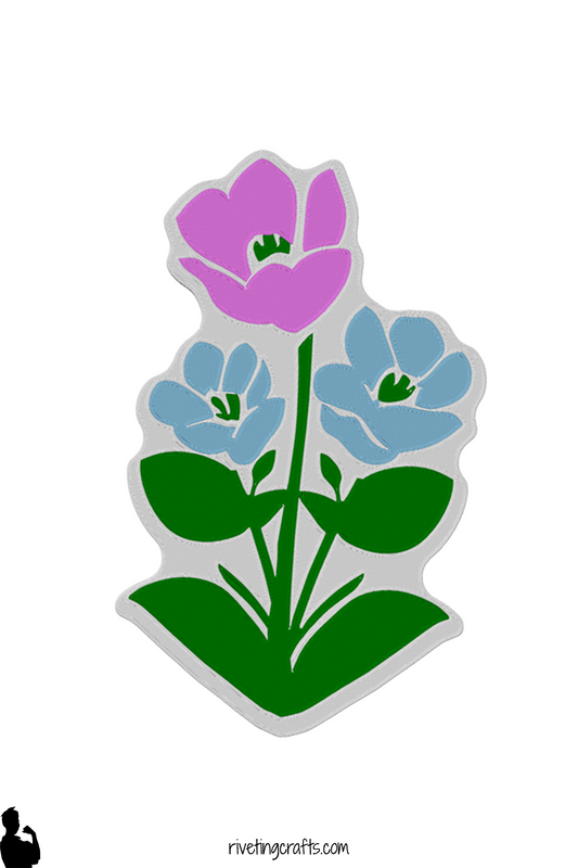 Spring Flowers Magnetic Soap Bottle Cover