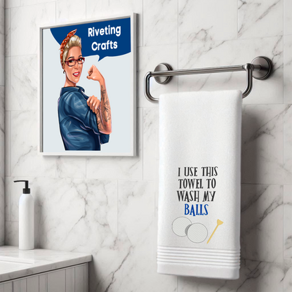 Golf Ball Washing Hand Towel